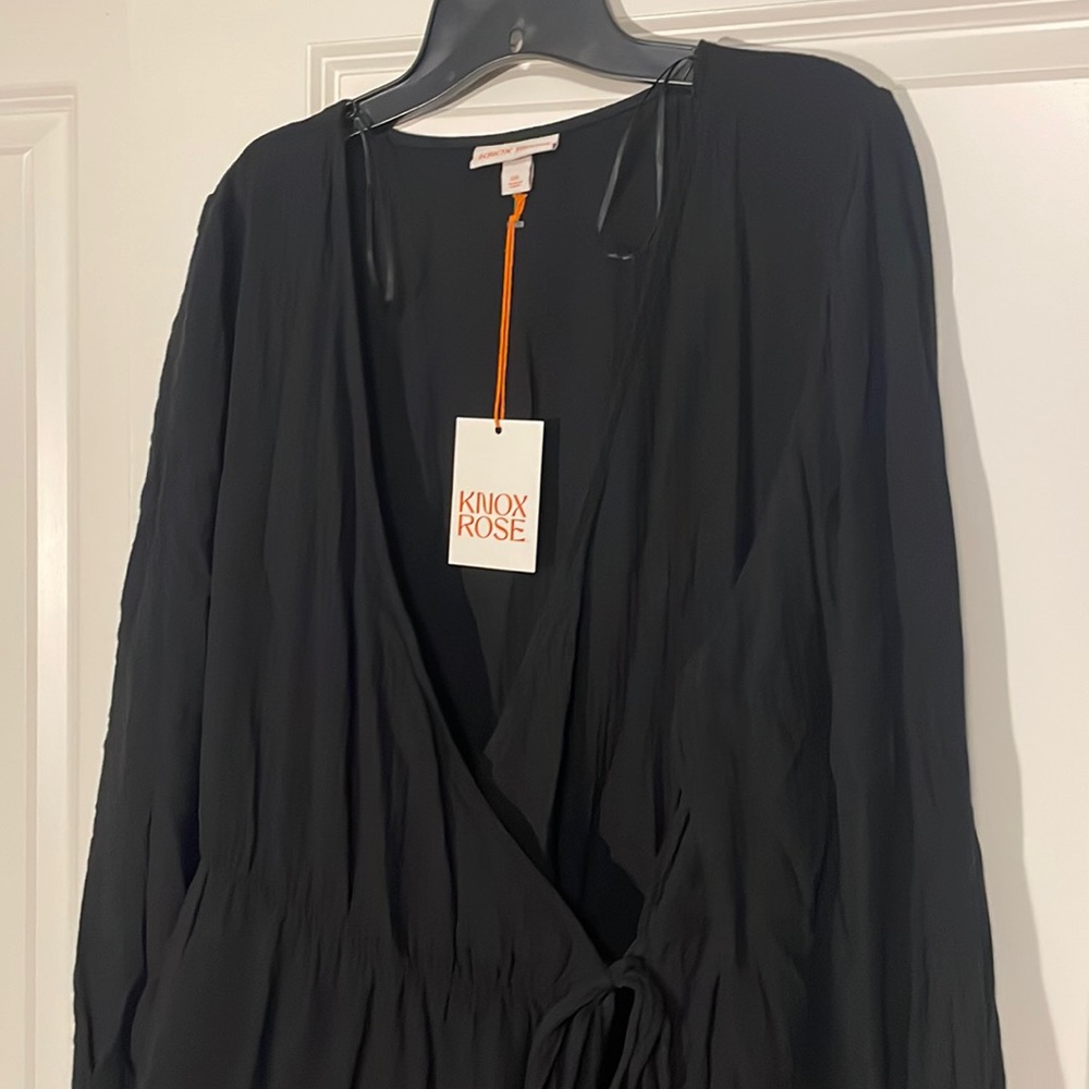 textured rayon boho Knox rose dress